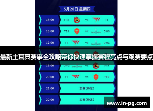 最新土耳其赛事全攻略带你快速掌握赛程亮点与观赛要点 最新土耳其赛事全攻略带你快速掌握赛程亮点与观赛要点